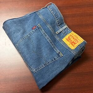 Levis 541 Athletic Taper Jeans Mens Size 50x30 Blue Stretch All Seasons Tech NEW